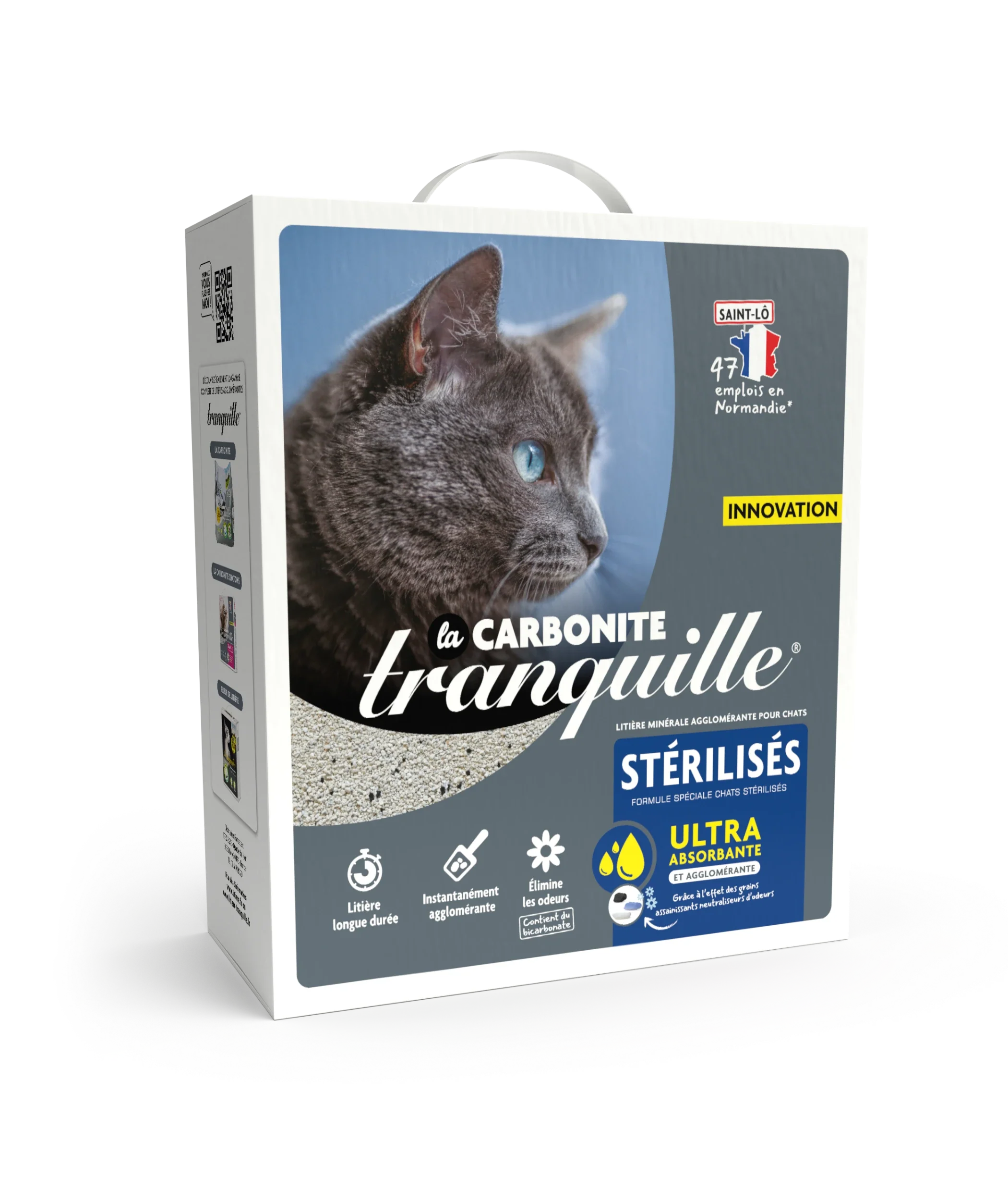 Litière Agglomérante pour chat - Litière tranquille